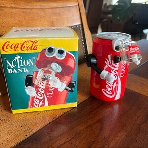 Coca Cola 1992 Vintage Mechanical Bank